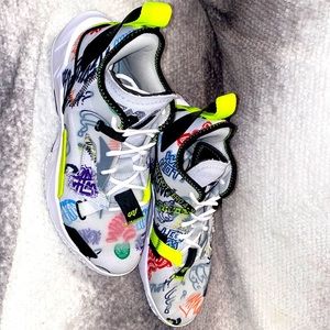 Men’s Jordan “Why Not Zer0.4 Whit Volt sneakers size 8.5